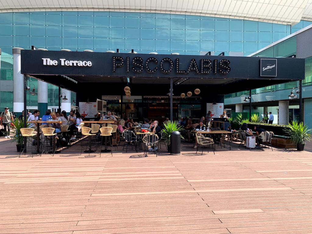 “Terraceo” en el aeropuerto de Barcelona